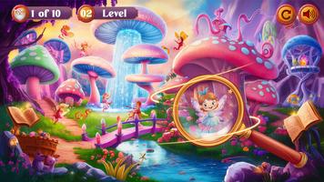 Hidden Object Mushroom Fairy poster