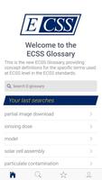 ECSS e-Glossary الملصق