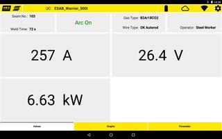 ESAB UCMon screenshot 1