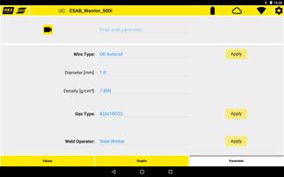 ESAB UCMon screenshot 2