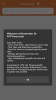 Downloader  الملصق