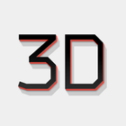 3Dion Dark - Icon Pack ikona