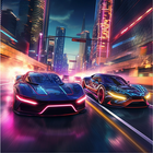 Futuristic Car Racing Games 3D icône