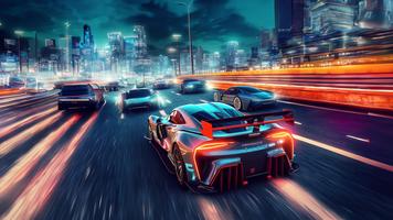 Futuristic Car Racing Games 3D capture d'écran 2