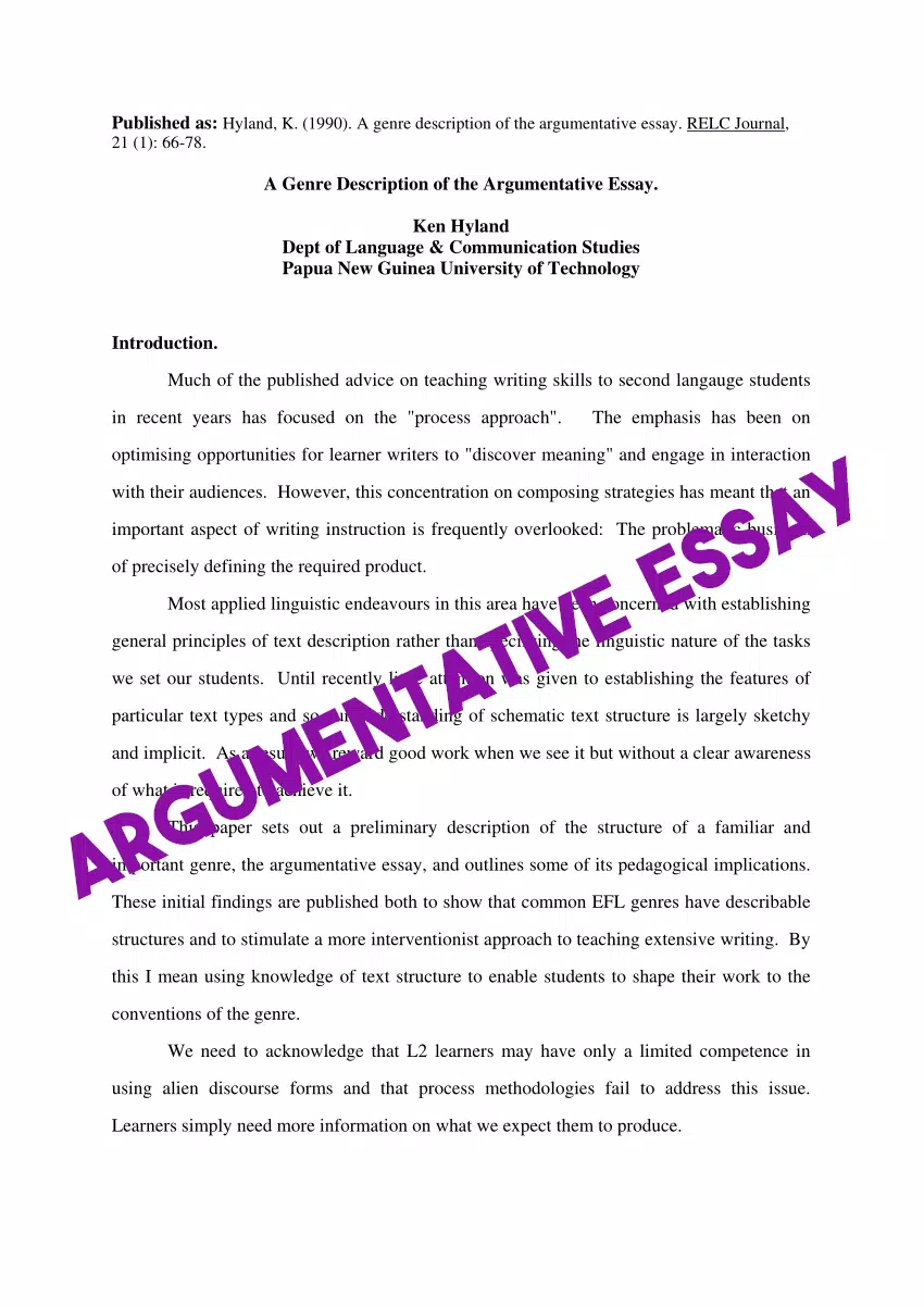 journal essay examples