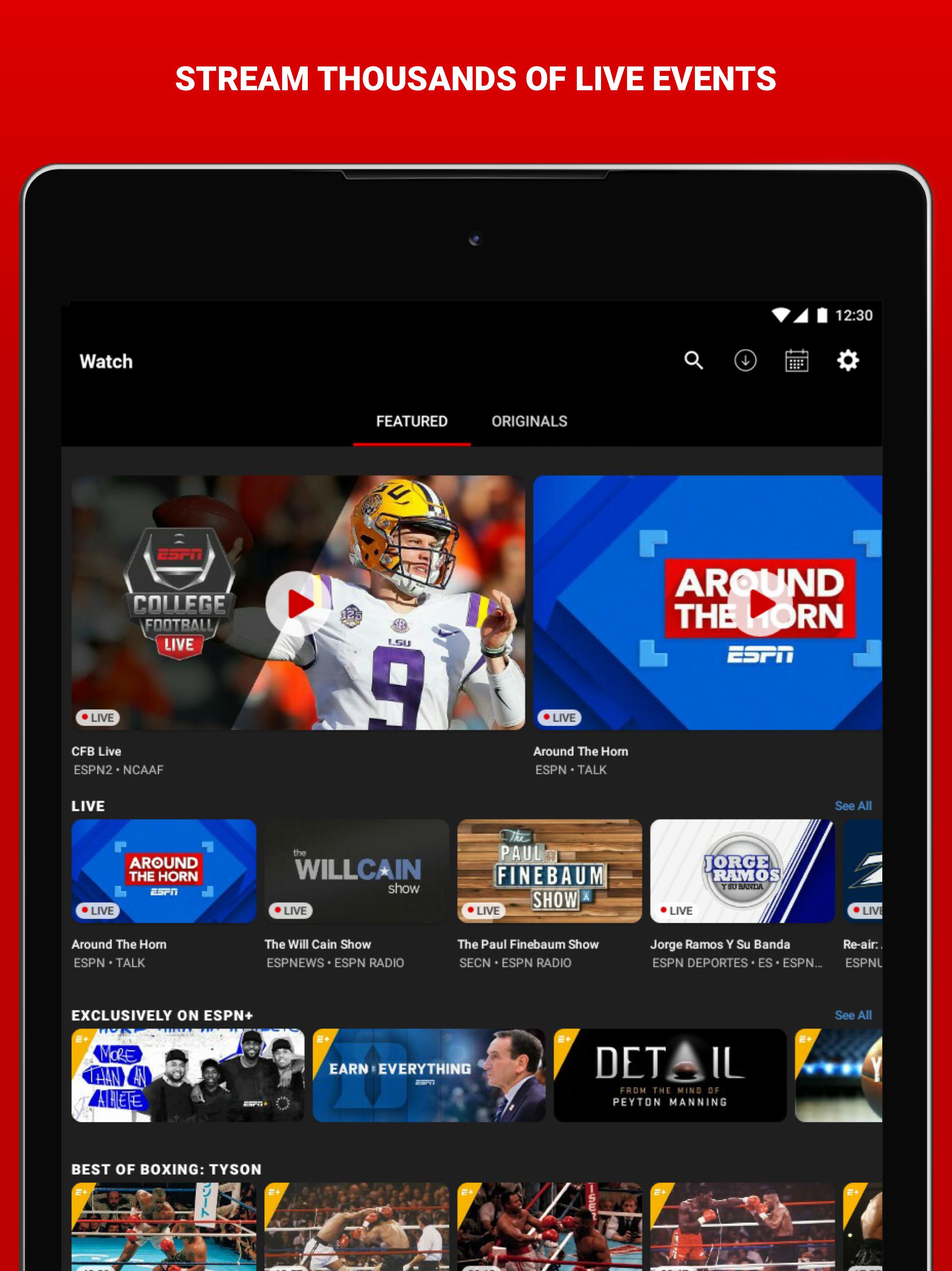 Espn Free Download For Android Espn Free Download For Android