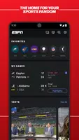 برنامه‌نما ESPN عکس از صفحه
