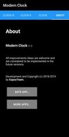 Modern Clock screenshot 3