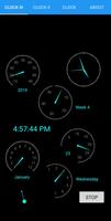 Modern Clock poster