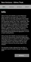 New Horizons - Ultima Thule poster