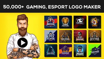 Logo Maker Esport Gaming Logo Maker Video Creator الملصق