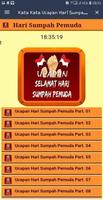 Kata Kata Ucapan Hari Sumpah Pemuda تصوير الشاشة 1