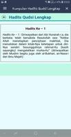 Kumpulan Hadits Qudsi Lengkap Ekran Görüntüsü 2