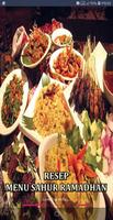 Resep Menu Sahur Ramadhan الملصق