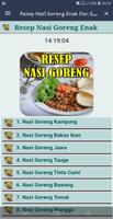 Resep Nasi Goreng Enak Dan Sederhana تصوير الشاشة 1