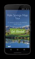 Palm Springs Map Tour Affiche
