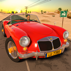 Long Drive Road Trip Sim Games icône