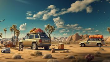 Long Drive Road Trip Sim Games capture d'écran 2