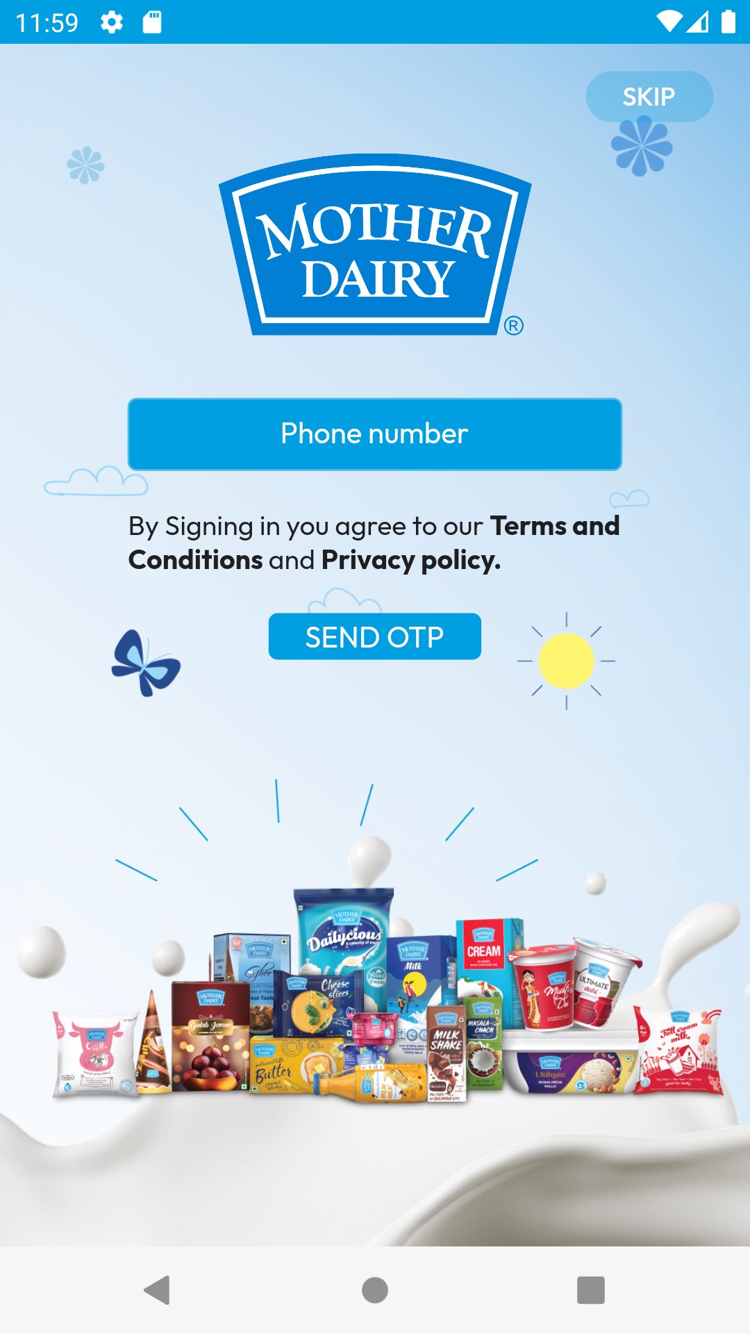 Mother Dairy APK للاندرويد تنزيل