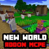 New world mod for MCPE أيقونة