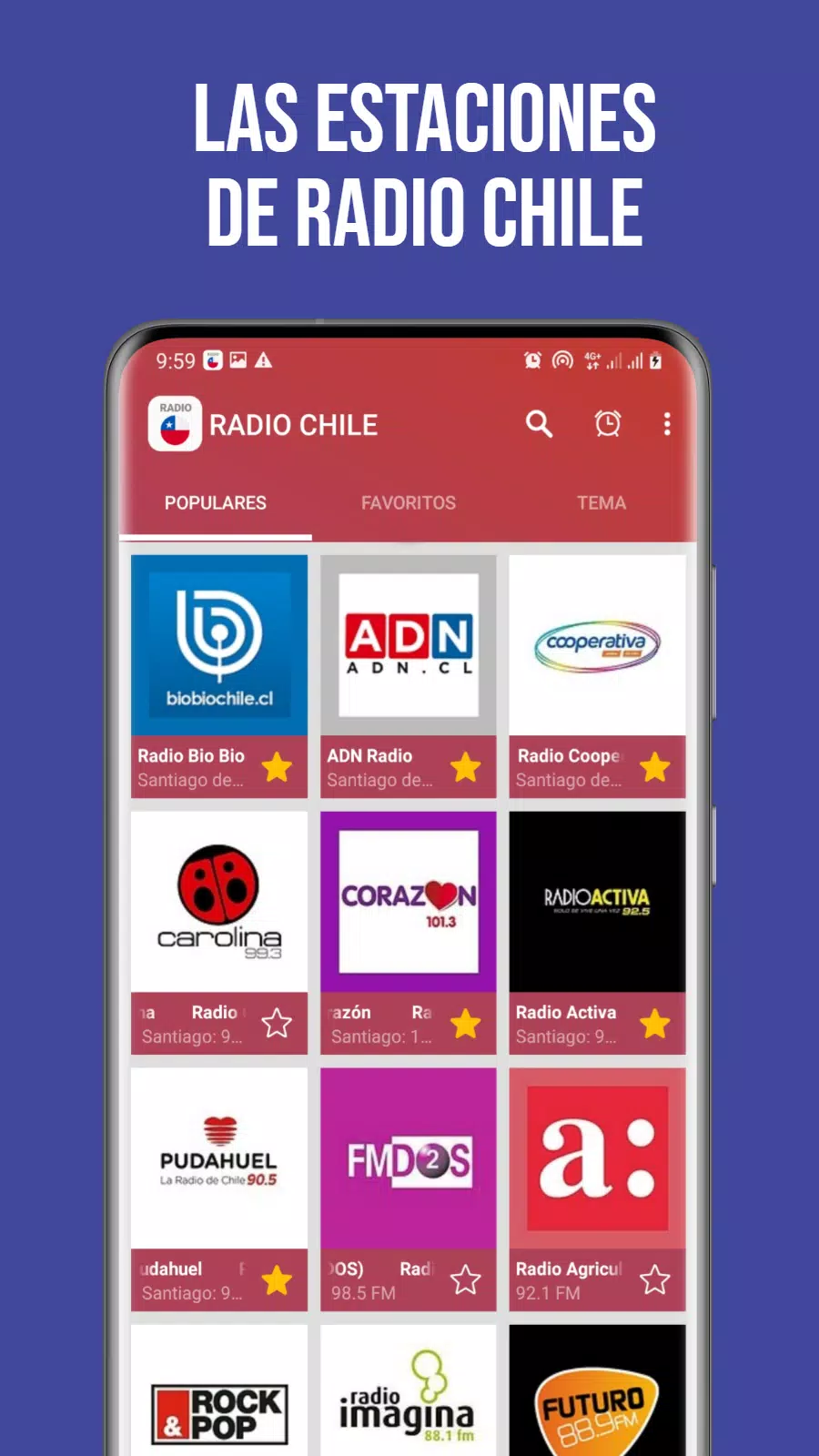 Download do APK de Radio Chile FM - Radio en Linea de chile para Android