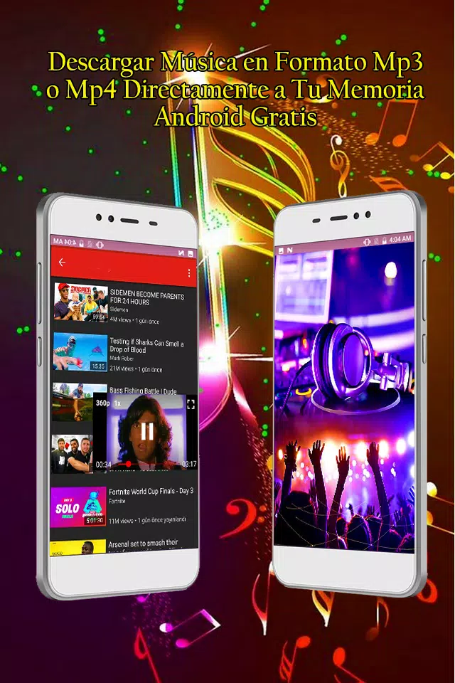 Download do APK de Como Bajar MÚSICA: VÍDEOS Mp4 para Android
