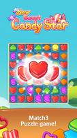New Sweet Candy Star: Puzzle Master Affiche