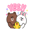 Sticker Cute Bear for WAStickerApps