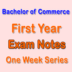 BCom First Year Exam Notes - One Week Series