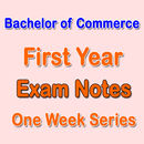 BCom First Year Exam Notes - One Week Series APK