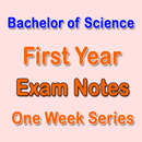 BSc First Year Exam Notes - One Week Series APK