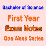 BSc First Year Exam Notes icône