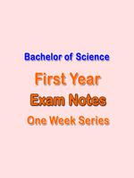 BSc First Year Exam Notes ポスター