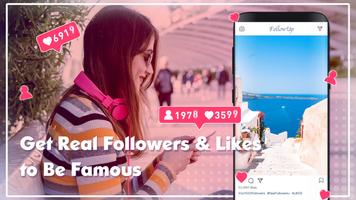Followers Up for Instagram ポスター