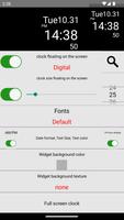 Digital seconds widget screenshot 1