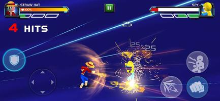 Stickman Superhero: Stick Game screenshot 1
