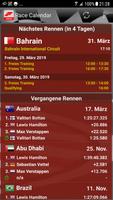 Race Calendar-poster