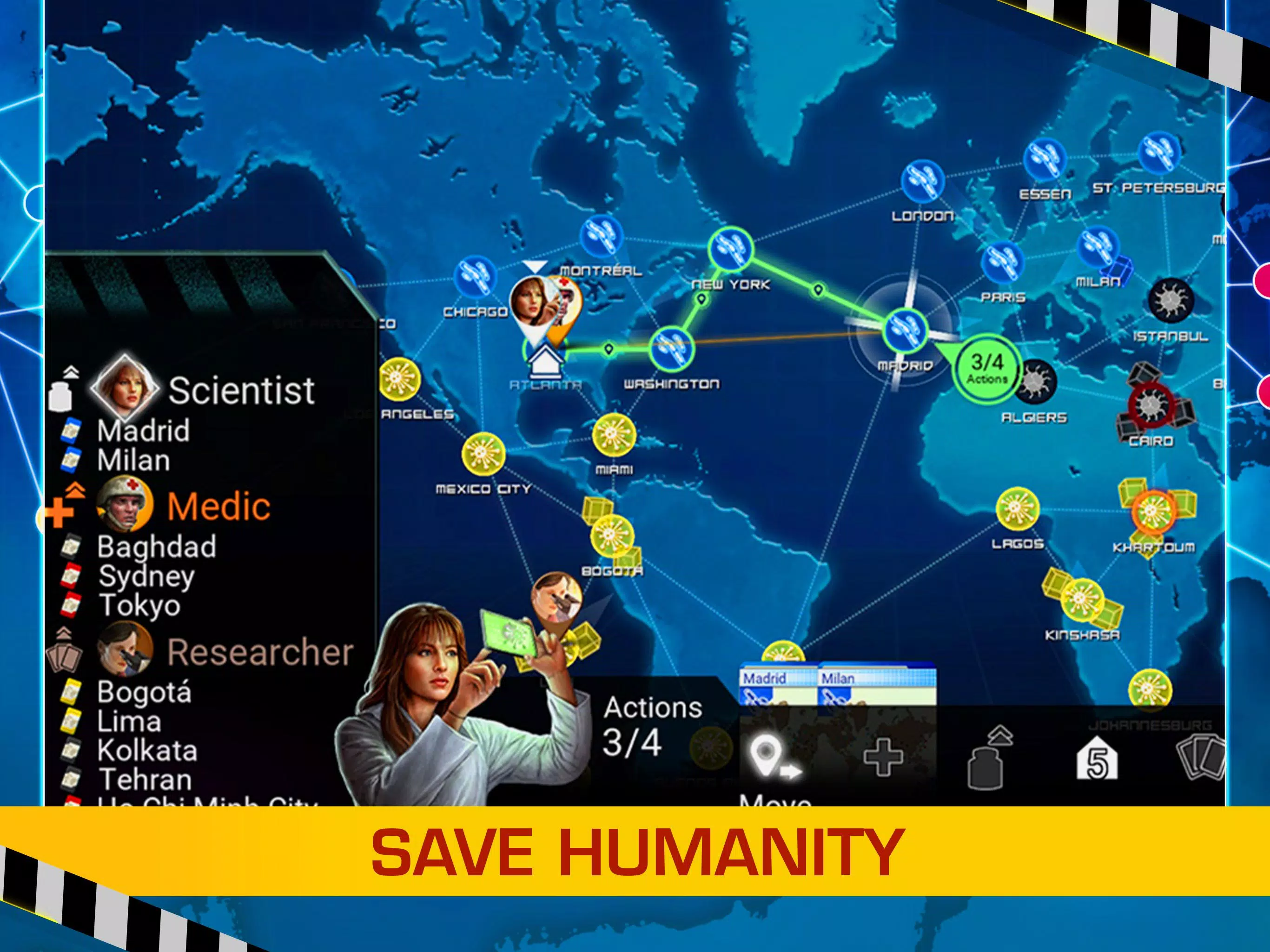 Pandemic: The Board Game Latest Version 2.2.12-65889938-a8e7a43b for Android