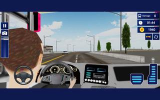Bus Sim City Traffic Bus Game syot layar 1