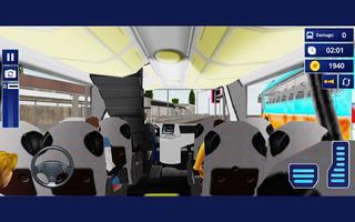 Bus Sim City Traffic Bus Game syot layar 3