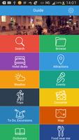 NYC Guide New York Map Weather โปสเตอร์