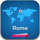 Guide Rome Hôtels Météo Carte icône