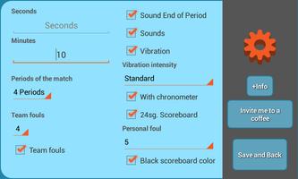 Basketball Scoreboard screenshot 2
