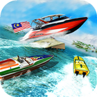 Speed Boat Racing Stunts ไอคอน