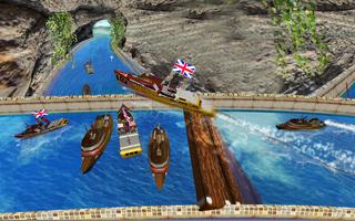 Speed Boat Racing Stunts ภาพหน้าจอ 3