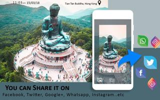 GPS Map Camera - Date Stamp Photo & Location screenshot 2