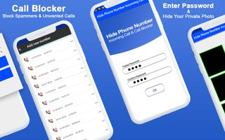 Hide Phone Number Incoming Call & Call Block capture d'écran 3