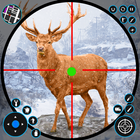 Snow Wild Animal Shooting Game أيقونة