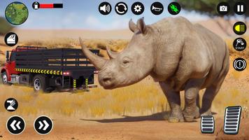 Zoo Animal: Truck Driving Game Cartaz