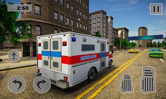 Robot Car Games: Ambulance 3D Screenshot 1